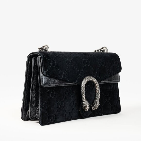 Gucci Velvet GG Monogram Dionysus Shoulder Bag - Picture 2 of 16